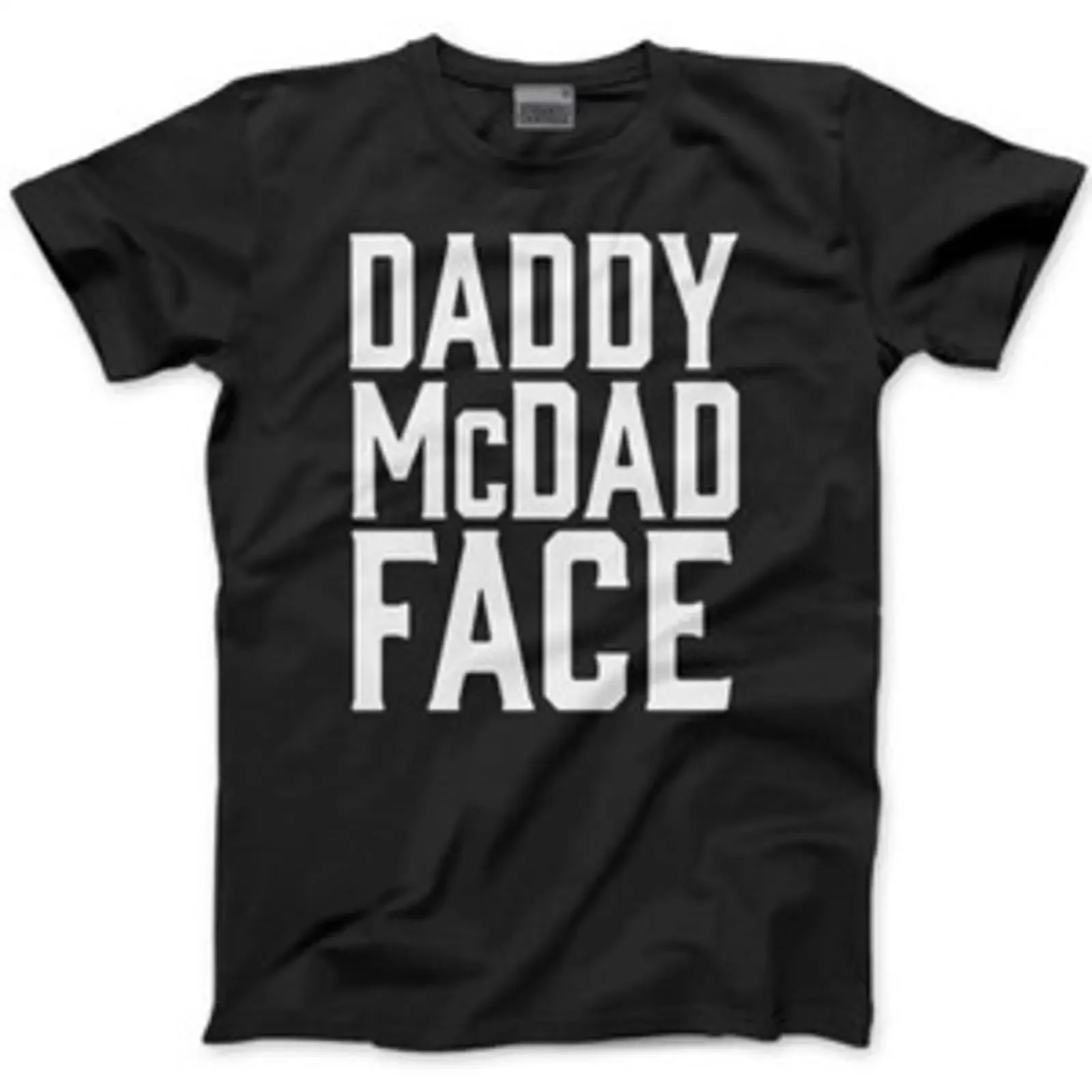 Daddy McDad Face Herren T Shirt Papa Vatertag vintage Washed Stylish Top For Everyday Wear Versatile Casual streetwear