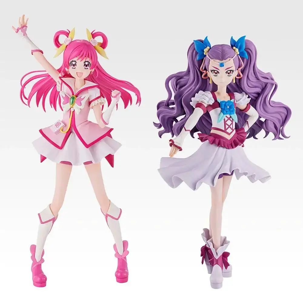 Hot Sale In Stock Bandai Ichiban Kuji Yes Pretty Cure 5 Go Go Endless Grace Cure Dream Mini-Figure Milky Rose Figure Anime Model