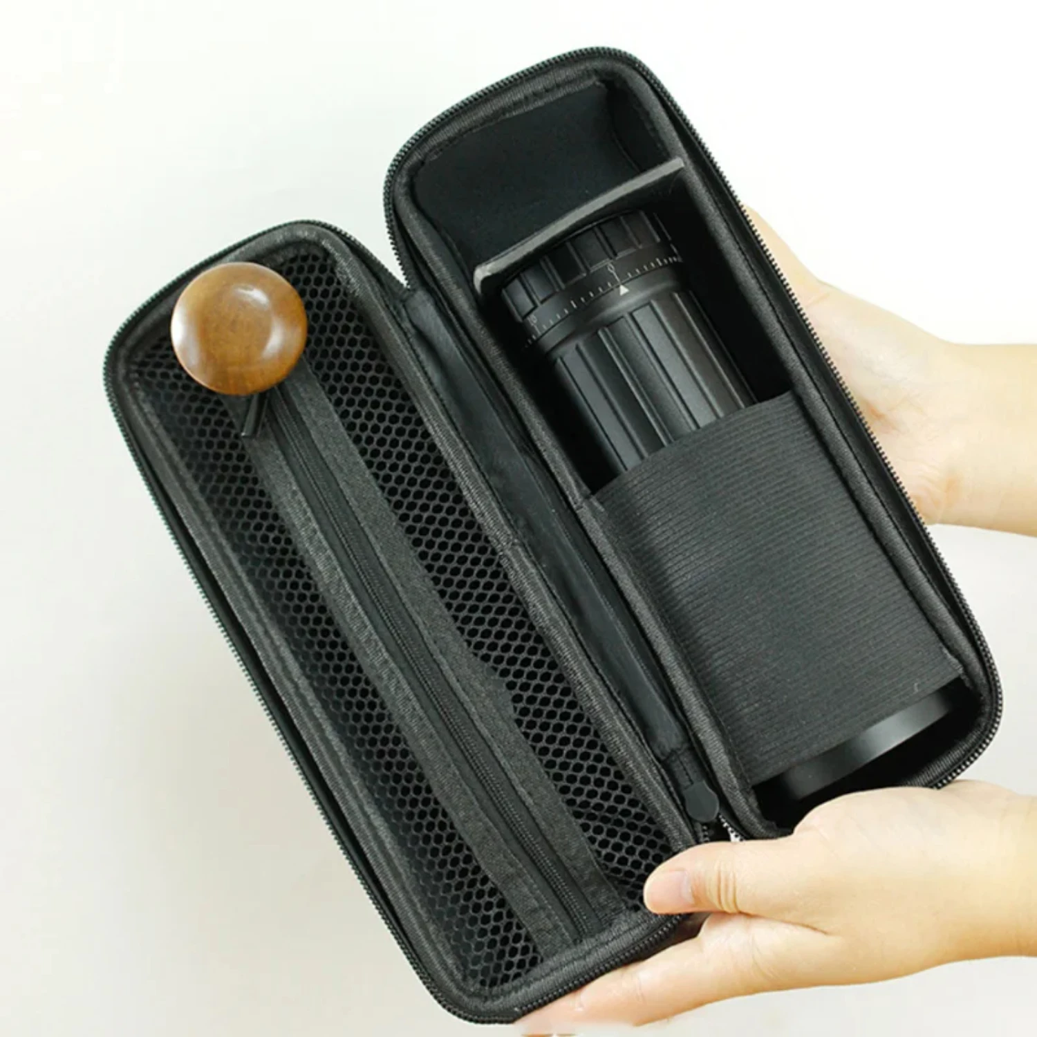 Portable Coffee Bag Bag Hand-cranked Coffee Protective Sleeve Take-away Handbag Coffee Appliance