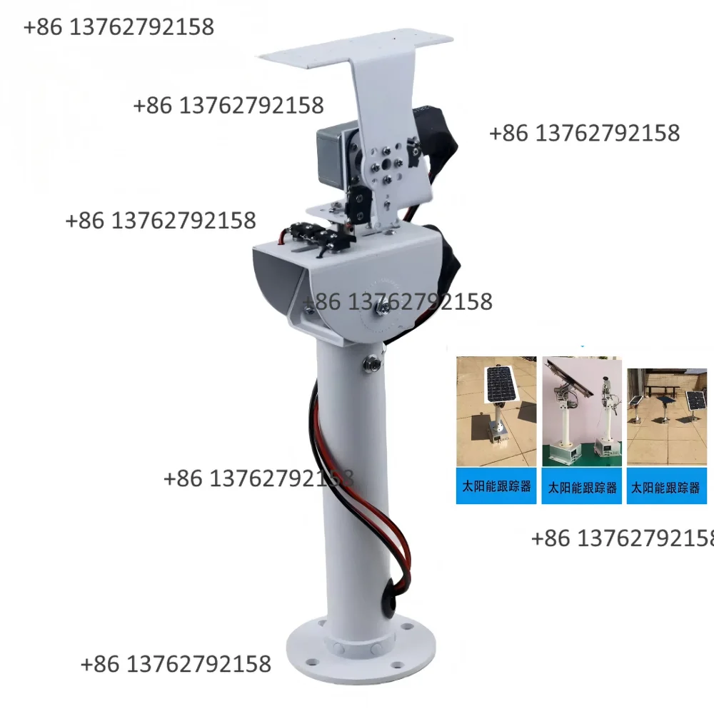 DC Dual-Axis Gimbal  All-Metal X Y Axis Large Load High Torque Solar Tracking Monitoring Equipment