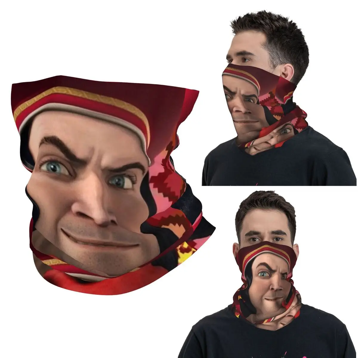 

Бандана LoRd FaRQuaAd, многофункциональная маска для лица с принтом, дышащая, для мужчин и женщин, для походов и рыбалки