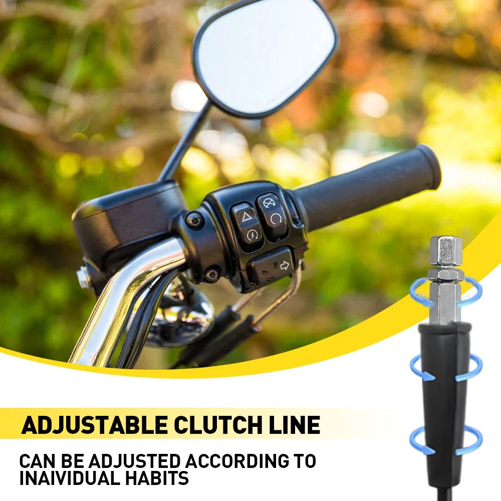 

Universal 5 Metres DIY Throttle Cable Kit Nipples Ferrules Motorbike Replacement Motorcycle Accessories