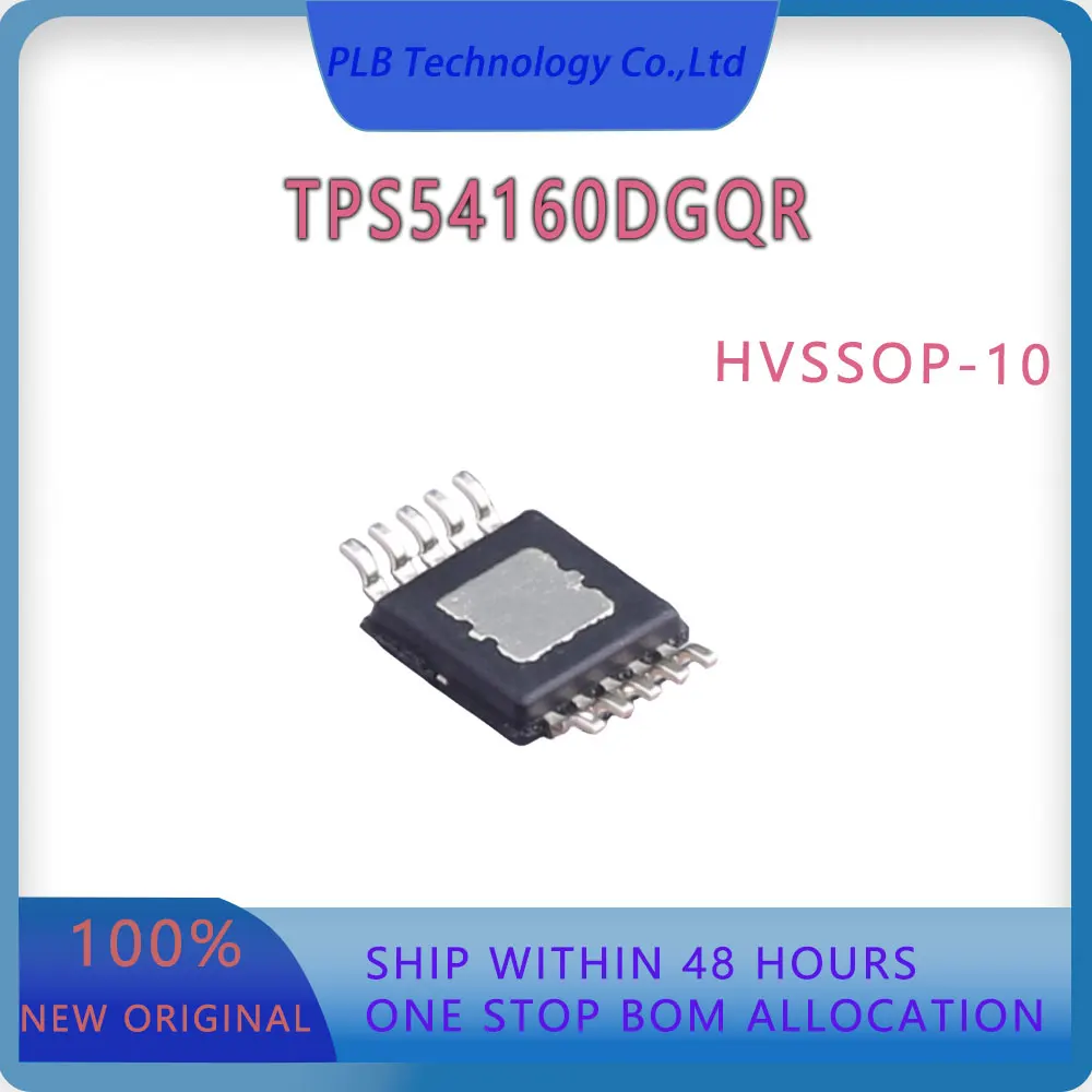 Original TPS54160 TPS54160DGQR Integrated Circuit HVSSOP-10 Electronic DC-DC switch Step-Down Converter Stock IC Chip New