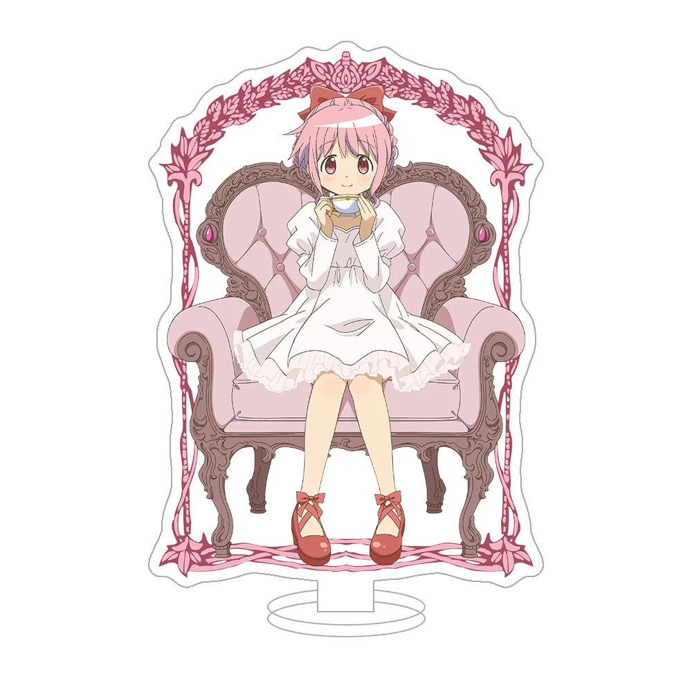 Puella Magi Madoka Magica Kaname Madoka Akemi Homura Tomoe Mami Miki Sayaka Acrylic Stand Acrylic Keychain Desktop Decor Gifts