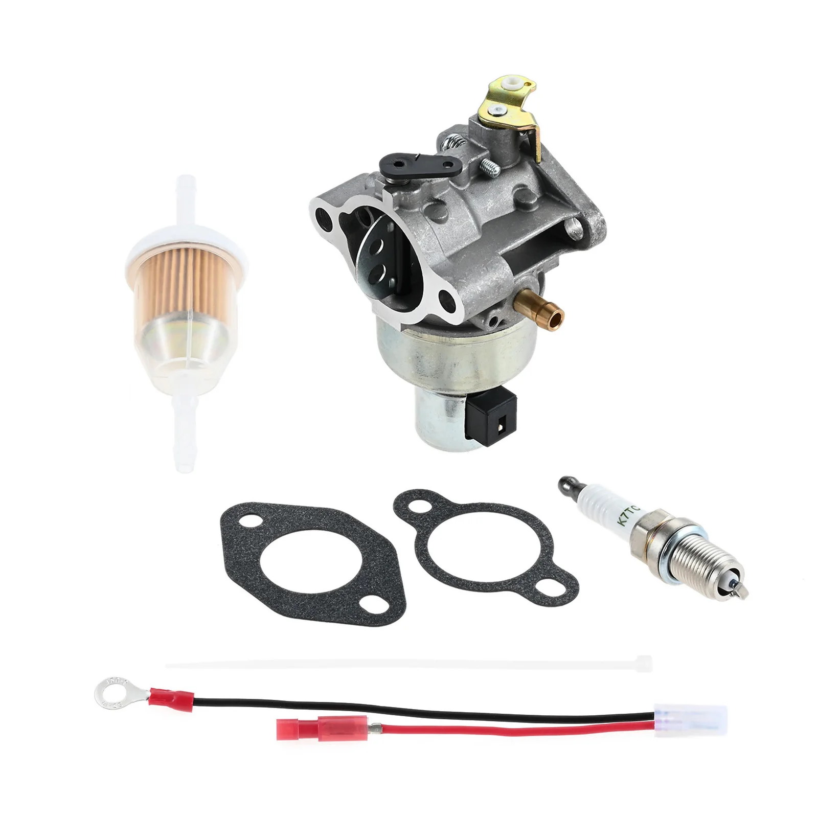 20 853 35-S Carburetor Fuel Filter Kit for Kohler 20-853-35-S 20 853 44-S 20 853 21-S SV540 SV590 18HP 19HP 20HP 21HP Engines