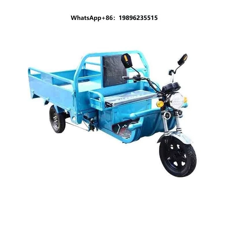 Factory Customization 60V1000W 3 Wheel Adult Farm Cargo Electric Tricycle Electric Adult Tricycle