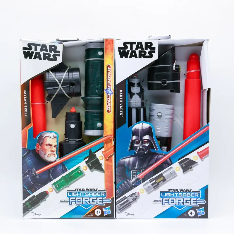 Hasbro Genuine Star Wars The Force Awakens Baylan Skoll Darth Vader Luke Skywalker Ahsoka Tano Combo Retractable Lightsaber Toys