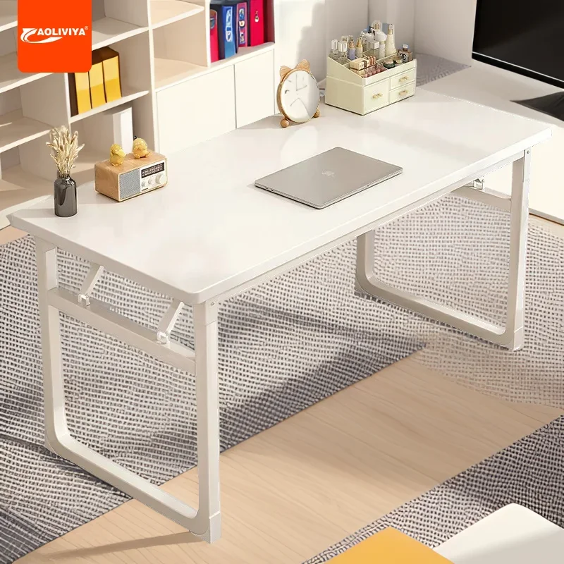 

Aoliviya Folding Book Table Simple Desktop Computer Desk Bedroom Home Student Study Desk Writing Office Adult Installation-Free