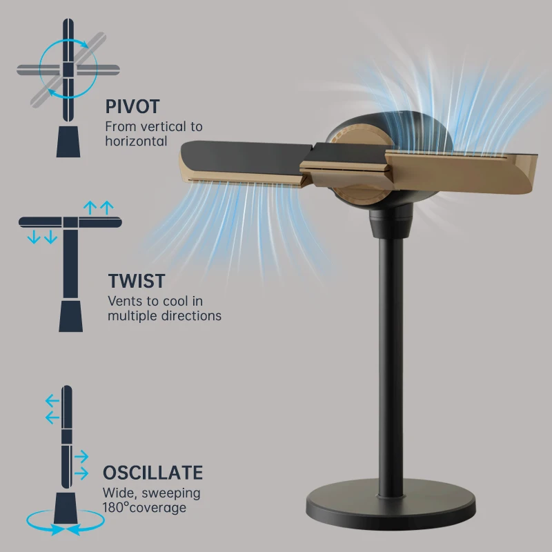 

Ventilateur Climatiseur Smart Cool Air Tower Вентилятор безлопастной охлаждающий вентилятор для комнаты