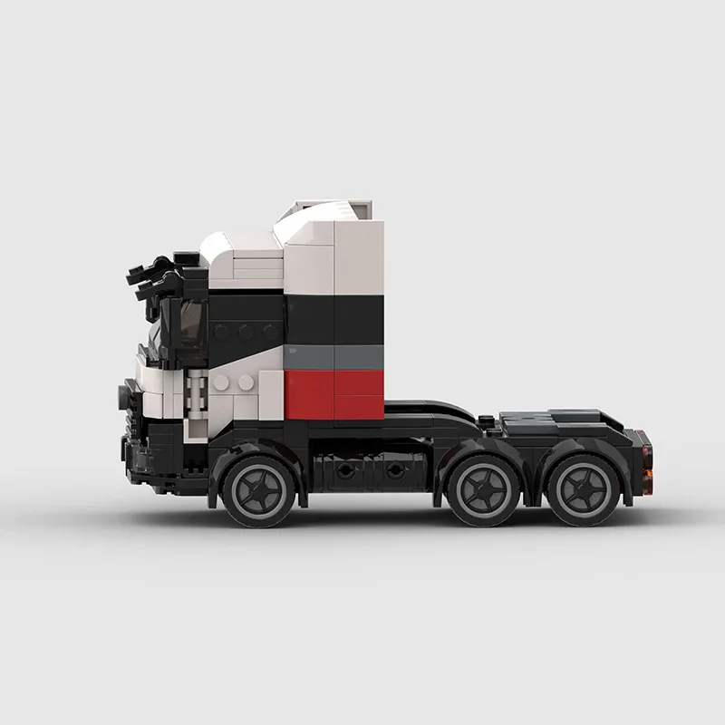 Compatible Lego small particles EU truck moc children's toys building block educational DIY assembled toys wholesale