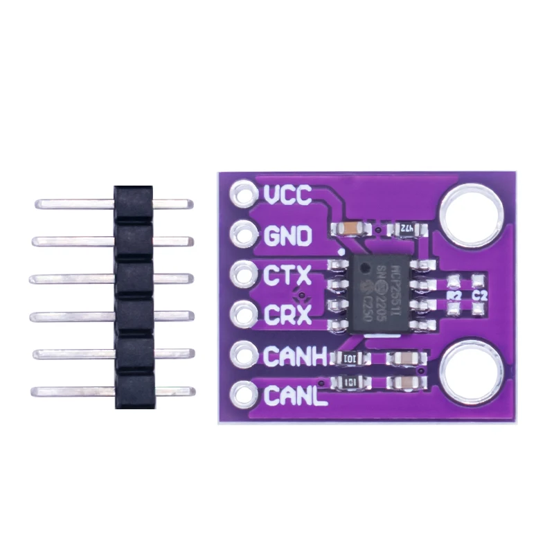 WAVGAT MCP2551 de alta velocidade CAN Protocol Controller, Bus Interface Module, Arduino image 4