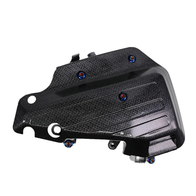 Motorcycle Air Filter Assembly for Honda DIO50 AF17/AF18 Air Cleaner Assembly ​Air Intake Filter Carbon Fiber