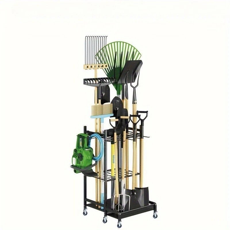 

Tool Straight Hook Hanging Shelf Wall Hanging Wall Finishing Shelf Garden Storage Shelf