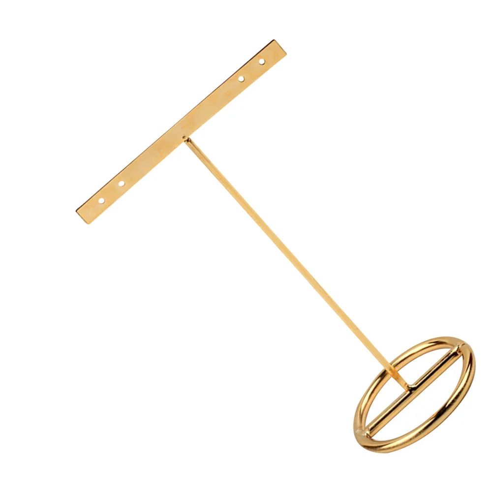T Shape Earring Display Small Size Golden For Earrings Jewelry Organizer Metal Holder Stable Base Storage Rack Earrings Stand