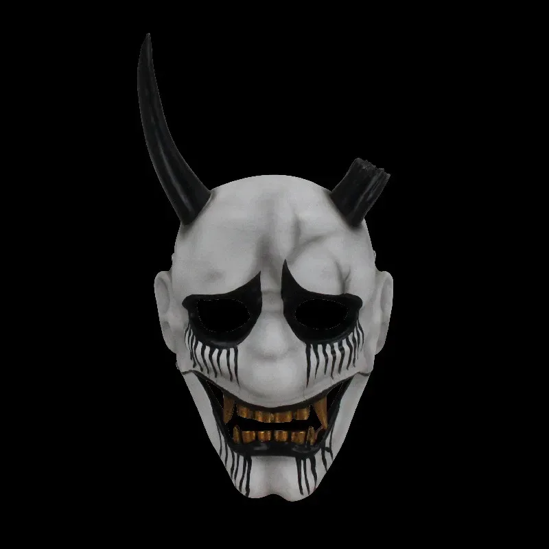 

Игра Ghostwire Tokyo Hannya, маска для косплея, шлем, головной убор, костюм для косплея на Хэллоуин, аксессуар, реквизит, японское аниме