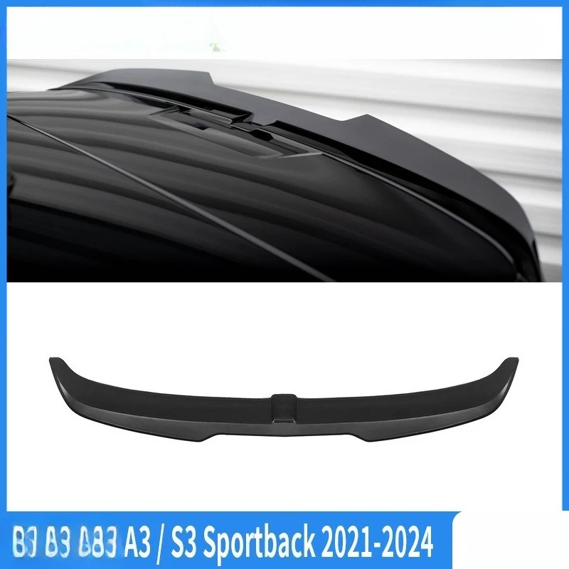 

Suitable for Audi A3/S3 hatchback 2020-2024 rear wing modification Trunk spoiler diffuser body kit