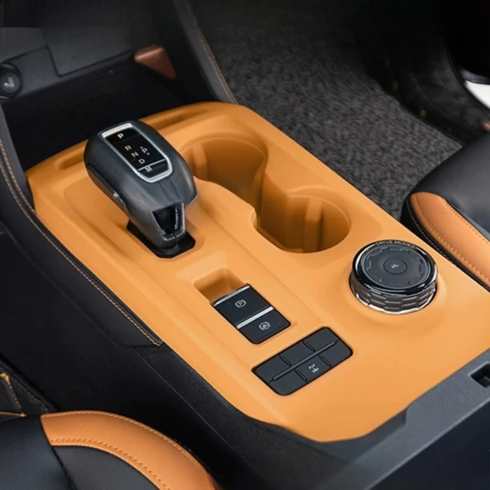 For Ranger Full Wrap Silicone Center Console Pad Gear Shift Mat Door Handle Storage Tray Car Interior Modified Accessories - view 2