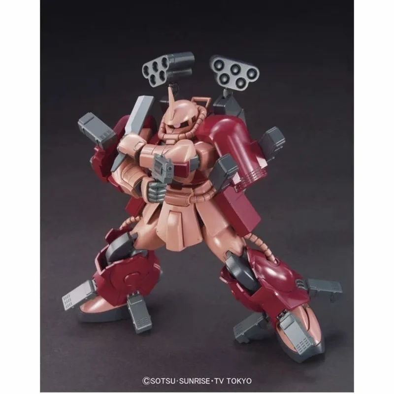 Bandai Original HGBF 1/144 Amazing Exia Red Warrior Kampfer Zaku ZGok Mecha Amine Model Kit Action Figures Collection Toys Gifts view 6