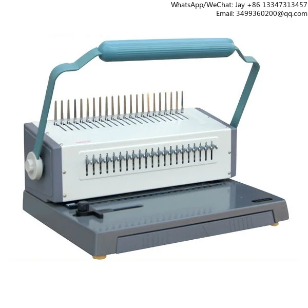 

WD-2088H) Chinese Manuafactory Comb Binding Machine Book Punching And Binding Machine