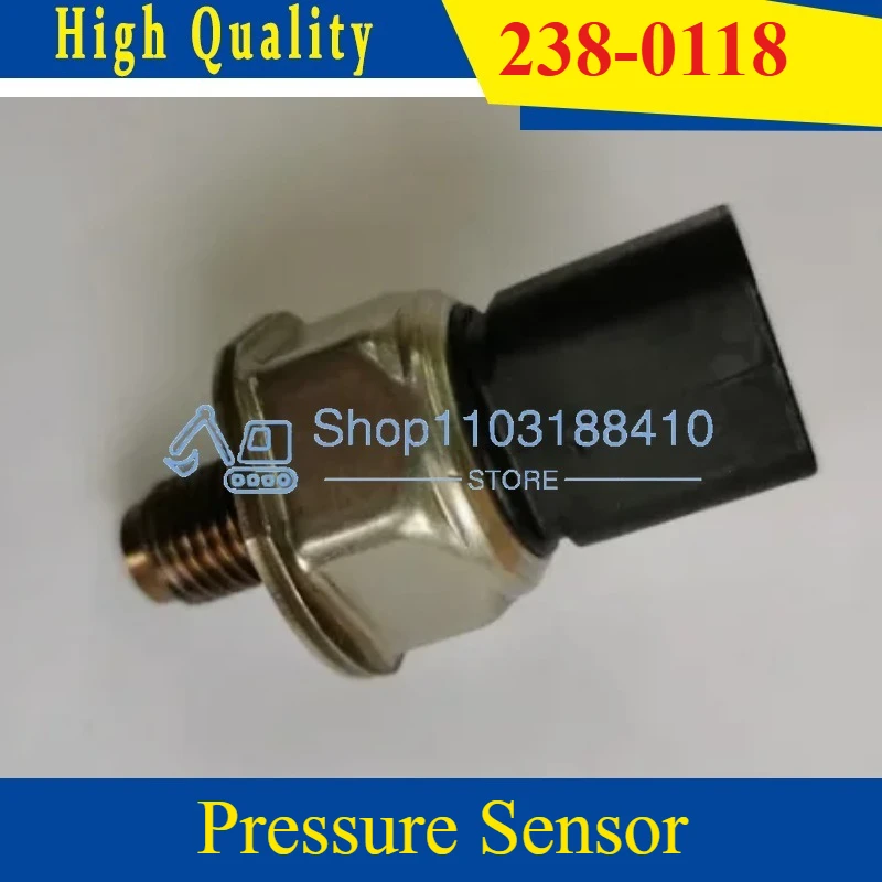 

ВЫСОКОЕ КАЧЕСТВО 238-0118 2380118 Датчик давления для Caterpillar 312D 313D 319D 320D C4.2 C6.4 3066 Датчик топливной рампы