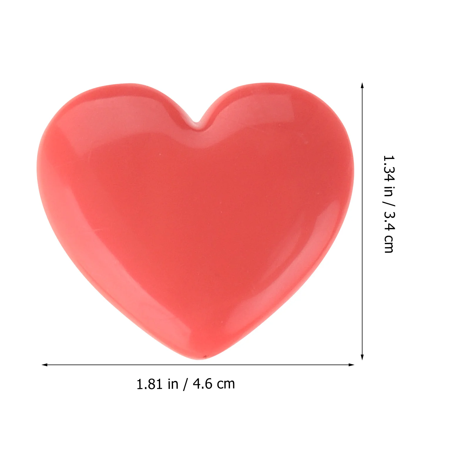 8 pezzi ricaricabili a forma di cuore scatola per ombretto contenitore per rossetto custodia da viaggio portatile specchio per trucco organizer fard