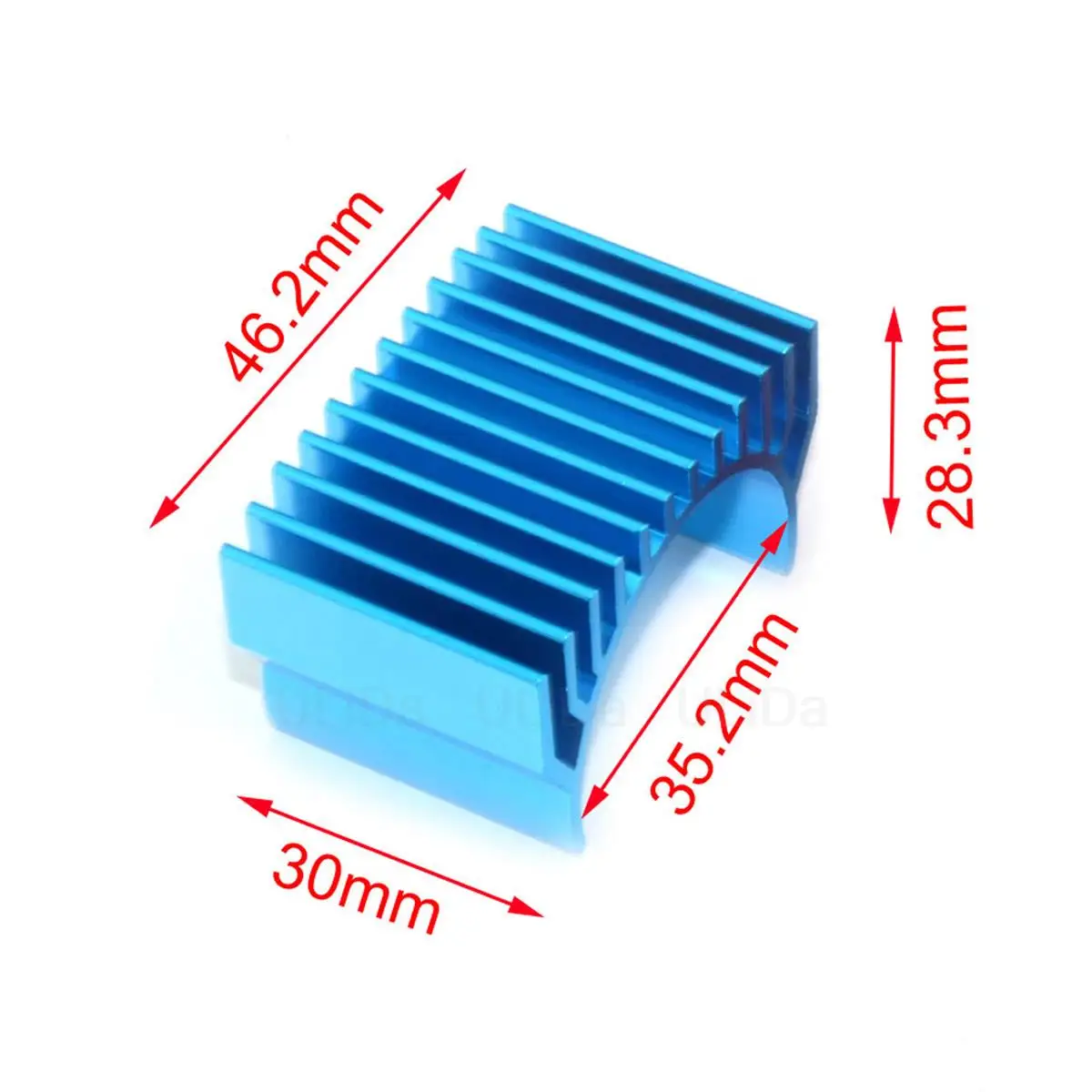 36mm Motor Cooling Heat Sink Heatsink Top Vented 540 545 550 Buggy Crawler RC Boat HSP Wltoys Himoto Redcat For 1/10 RC Car