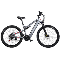 RANDRIDE YG90A Electric Bike 1000W Motor 45km/h Max Speed 48V 17Ah Battery 70-90 Max Range 27.5'' CST Tires Hydraulic Disc Brake