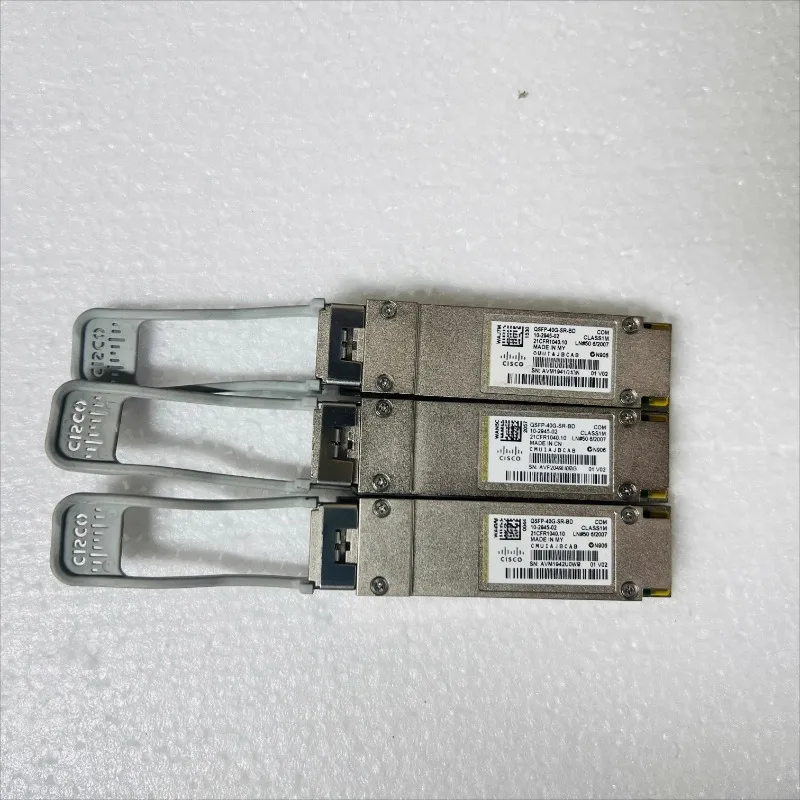

Parts for Cisco/Cisco QSFP-40G-SR-BD SR4 LR4 40G 10 Gigabit Fiber Module