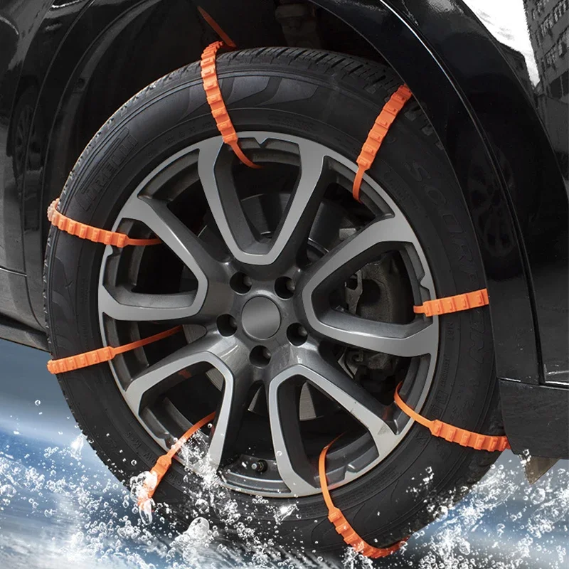 Winter Car Wheel Snow Chains Universal Auto Outdoor Snow Tire Tyre Anti Skid Chain Emergency Antiskid Car Accessories 5/20/40Pcs