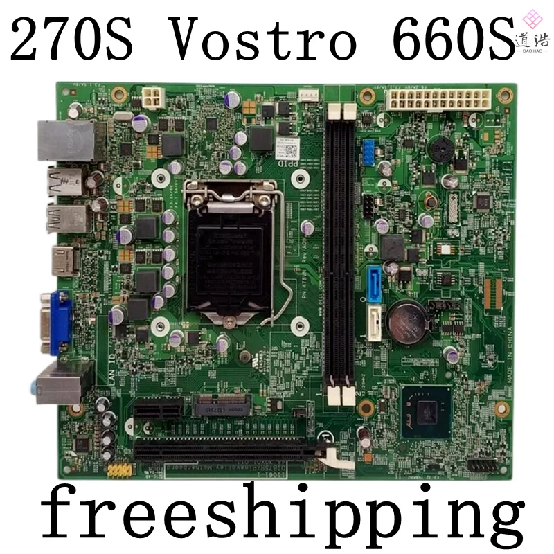 

Семейная материнская плата для Dell Inspiron 270S Vostro 660S, системная плата 0478VN 478VN XFWHV LGA 1155 DDR3, 100% протестирована, полностью работает