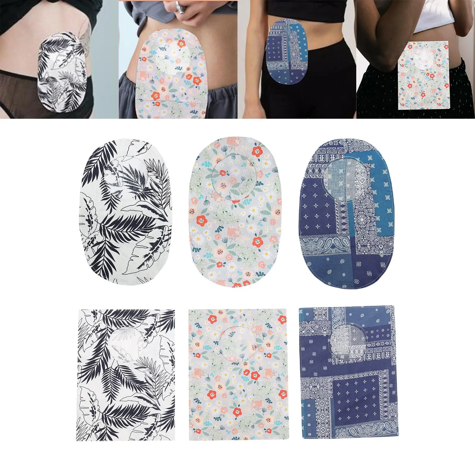 منتجات سلس البول كيس القولون القابل للتصرف غطاء ستوما لستومي فغرة الفغرة