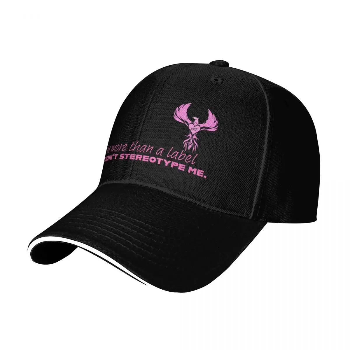 Pink Phoenix Rising Baseball Cap Breathable Mesh Back Adjustable Buckle Closure Moisture Wicking Quick Dry