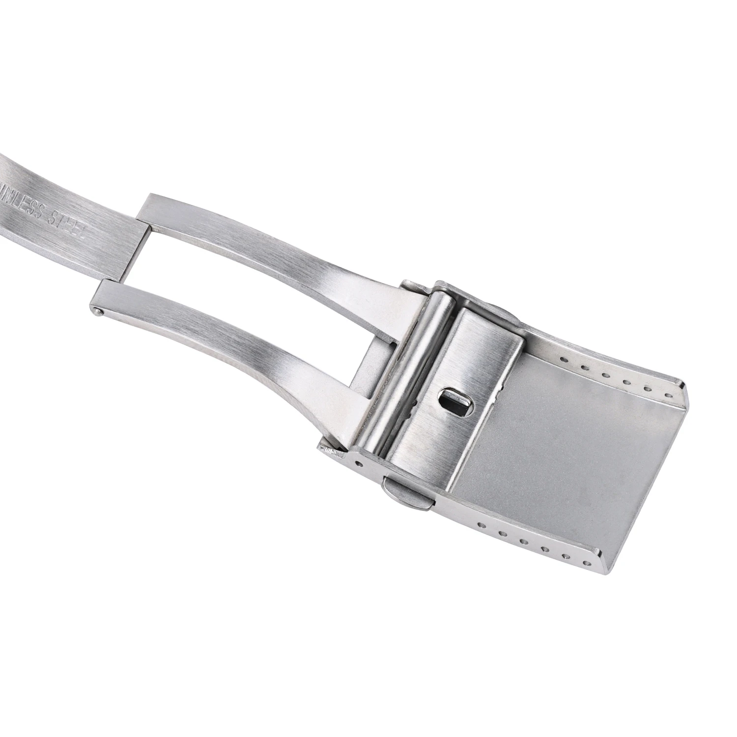 Extended Watch Buckle for Seiko Luxury Folding Safety Milled Clasp Replacement Watch Band Stainless Steel Clasp18mm 20mm 22mm