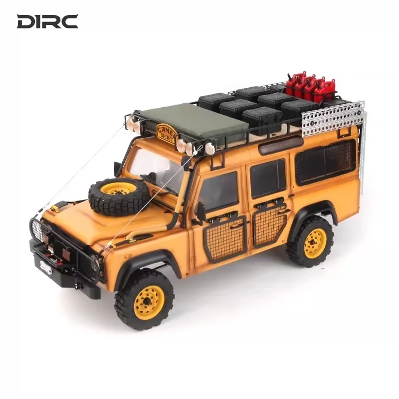 D1RC D110 Defender Camel Trophy 2 Speed Metal Chasis 1/10 Rc Crawler
