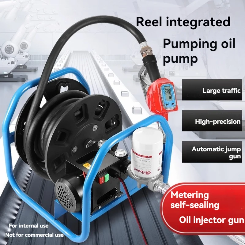 Electric Pump Diesel Fuel Locomotive Carrying Small Fuel Gun with Metering Pump