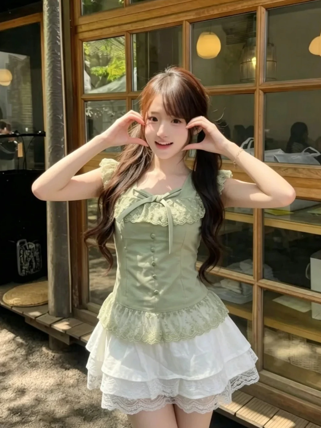 レトロファッション Y2K レディース ヴィンテージレース  - Vintage Fashion Retro Outfit のレビューと価格