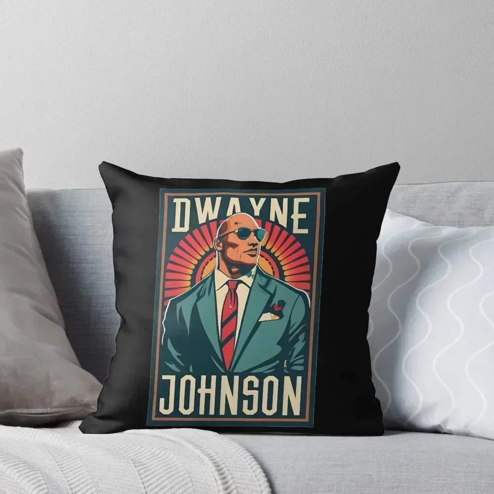 

Dwayne Johnson - The Rock Iconic Celebrity Art for Fans Throw Pillow Couch Pillows christmas ornaments 2025 anime girl pillow