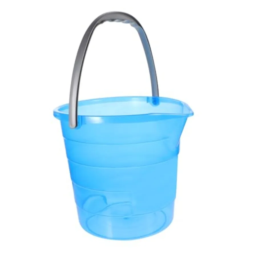 

Портативное пластиковое ведро для воды 12 л с ручкой, утолщенное, для дома, душа, общежития и стирки