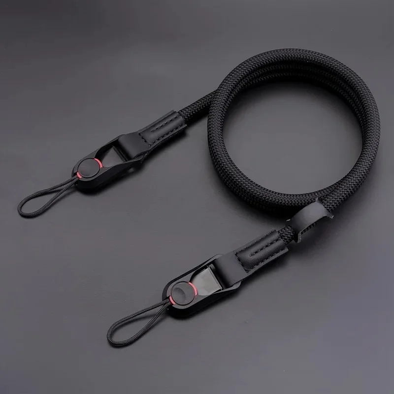 Quick Release Adjustable Camera Neck Strap Nylon Climbing Rope For Canon For NikonFor  Sony For  Fuji DSLR Mirrorless Camera