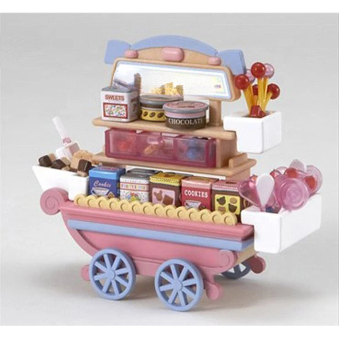 Candy & Ice Cream & Juice Cart With 3D design