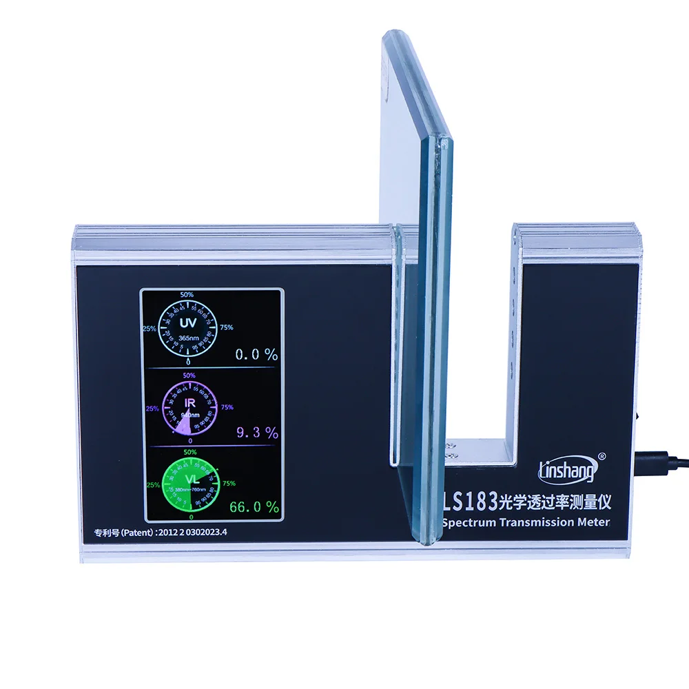 LS183 High Precision UV VL IR lighting Transmittance Meter Tranmission Measuring For Glass PMMA PC