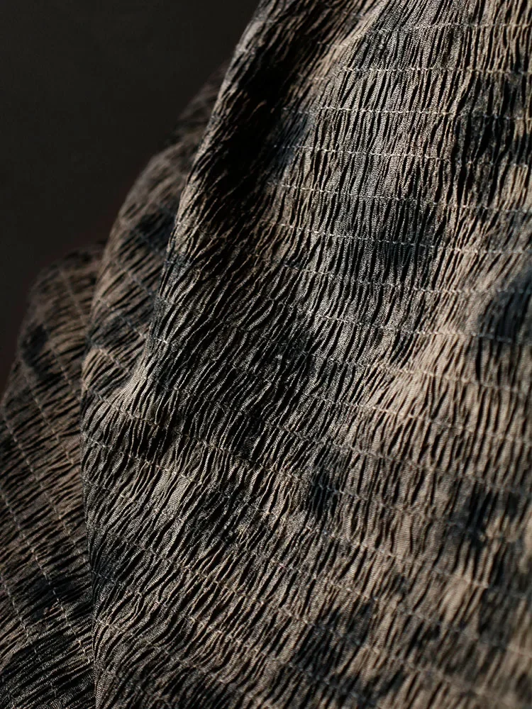 

Плиссированная ткань для китайского дизайнера одежды, швейная ткань, оптовая продажа, ткань для шитья своими руками по метрам