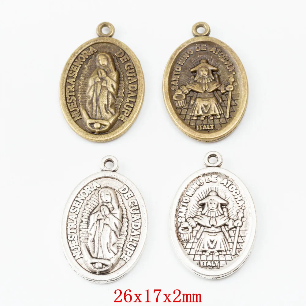 

30pcs Jesus Craft Supplies Charms Pendants for DIY Crafting Jewelry Findings Making Accessory 1335