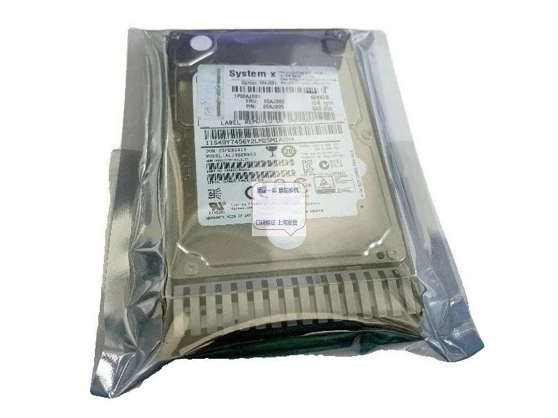 

00AJ092 600G 10K SAS 2.5 00AJ091 Disassemble the hard drive