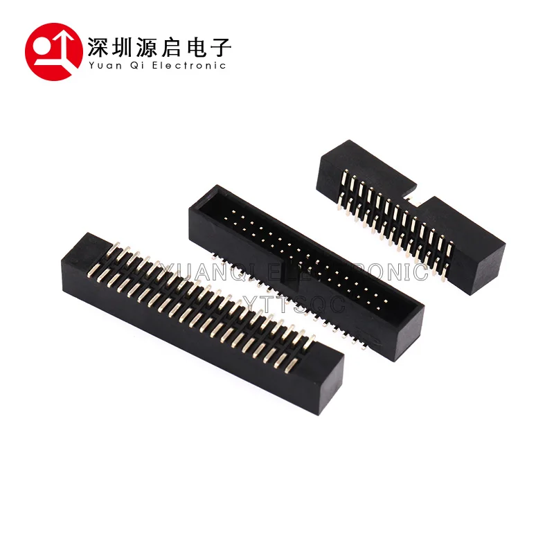 5 pcs 1.27 mm 2x5 Position PCB Male Header Pin 10 Pins IDC Connector Plug 0.050