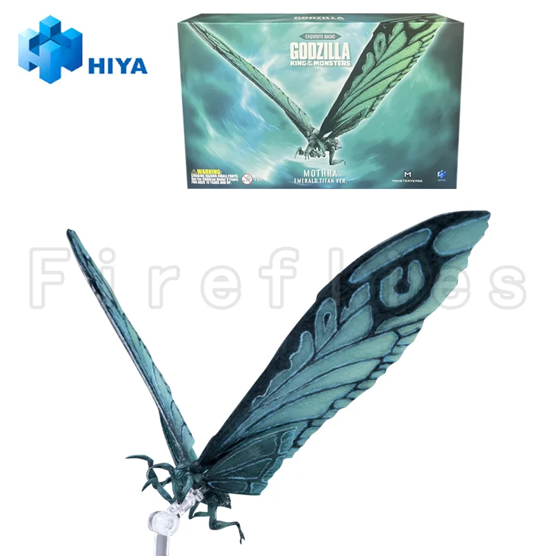 HIYA Action Figure Exquisite Basic Series GODZILLA KING OF THE MONSTERS Mothra Emerald Titan Ver.