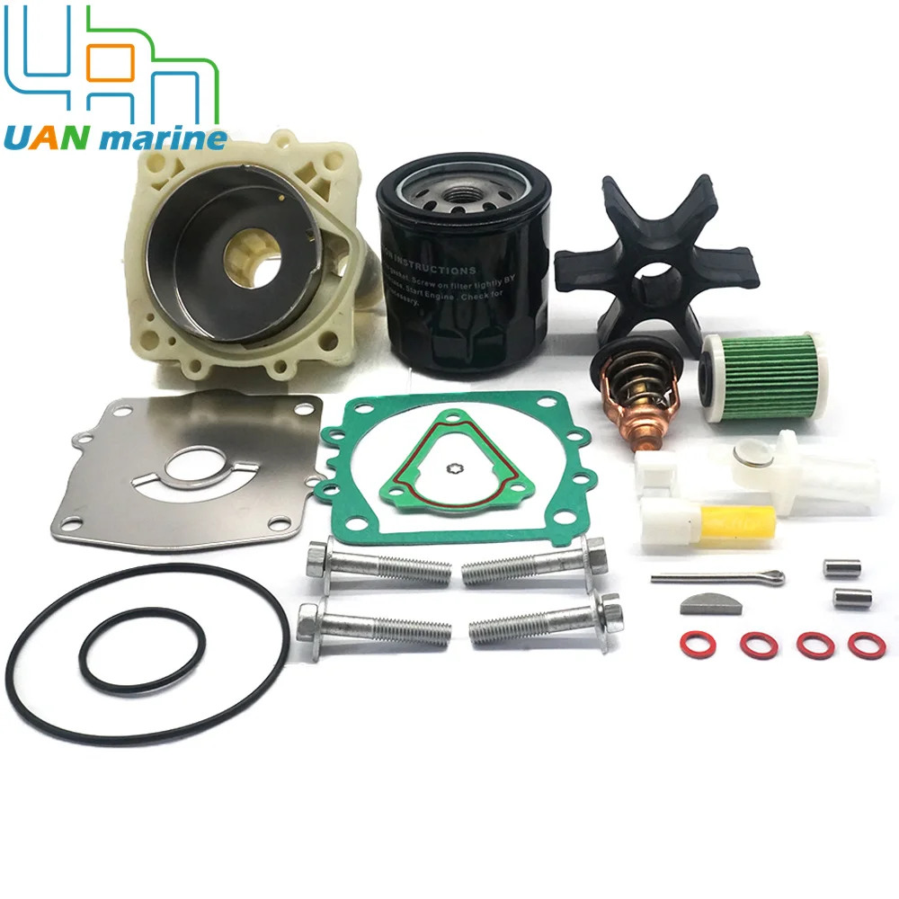 

150G 175A 175C 200F 200G Outboard 100 Hours Maintenance Service Kit for Yamaha Marine 61A-W0078 6P3-WS24A 69J-13440 6DA-12411