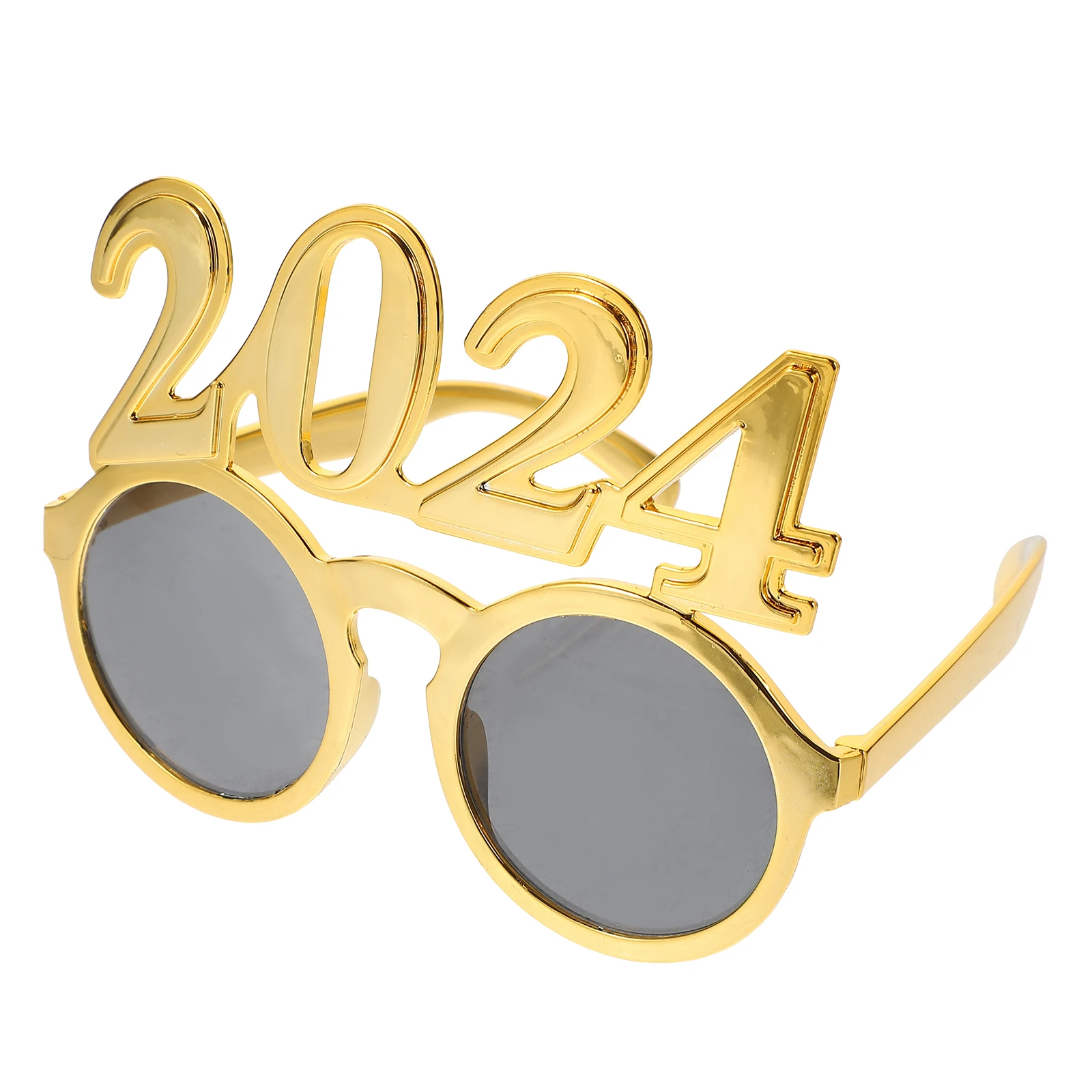 

Funny Eyeglasses 2024 Glasses New Year Party Christmas Eyeglasses Props naments Lightweight Photo Accessory
