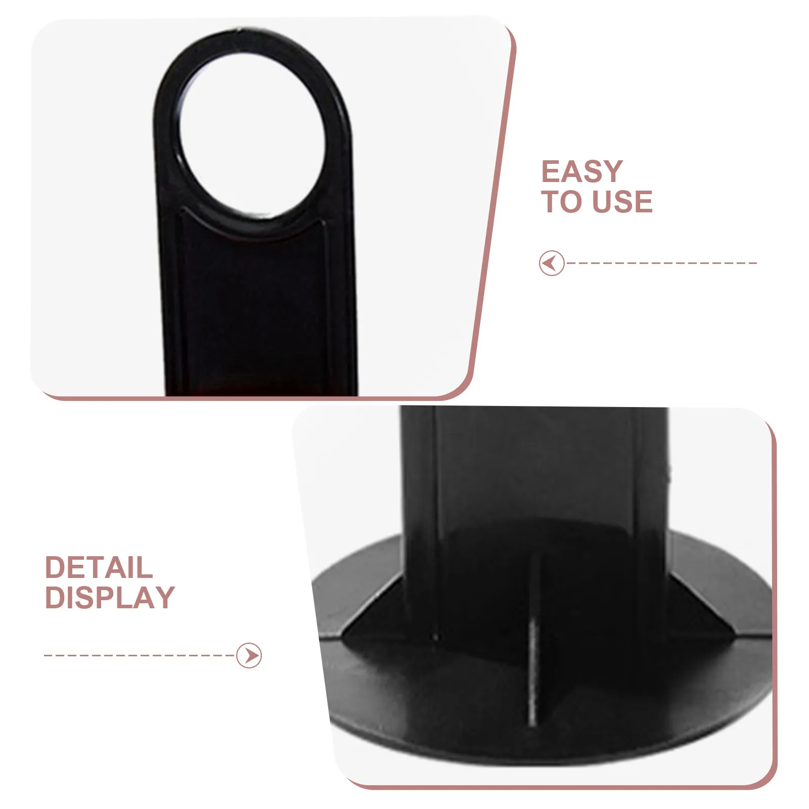 5pcs Football Training Disc Cone Holder, Heavy-Duty PP Storage Stand for Soccer Cones, Lightweight & Fade-Resistant
