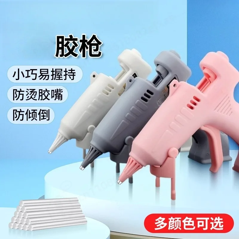 Cordless Hot Melt Glue Gun Wireless Lithium Battery Mini Hot Glue Gun High Viscosity Sticks for DIY Crafts Home Handmade